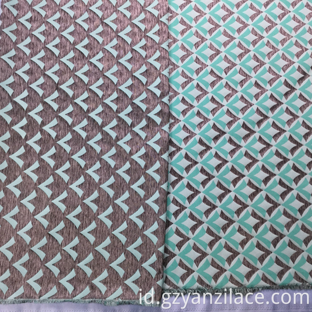 Jacquard Lace Geometric